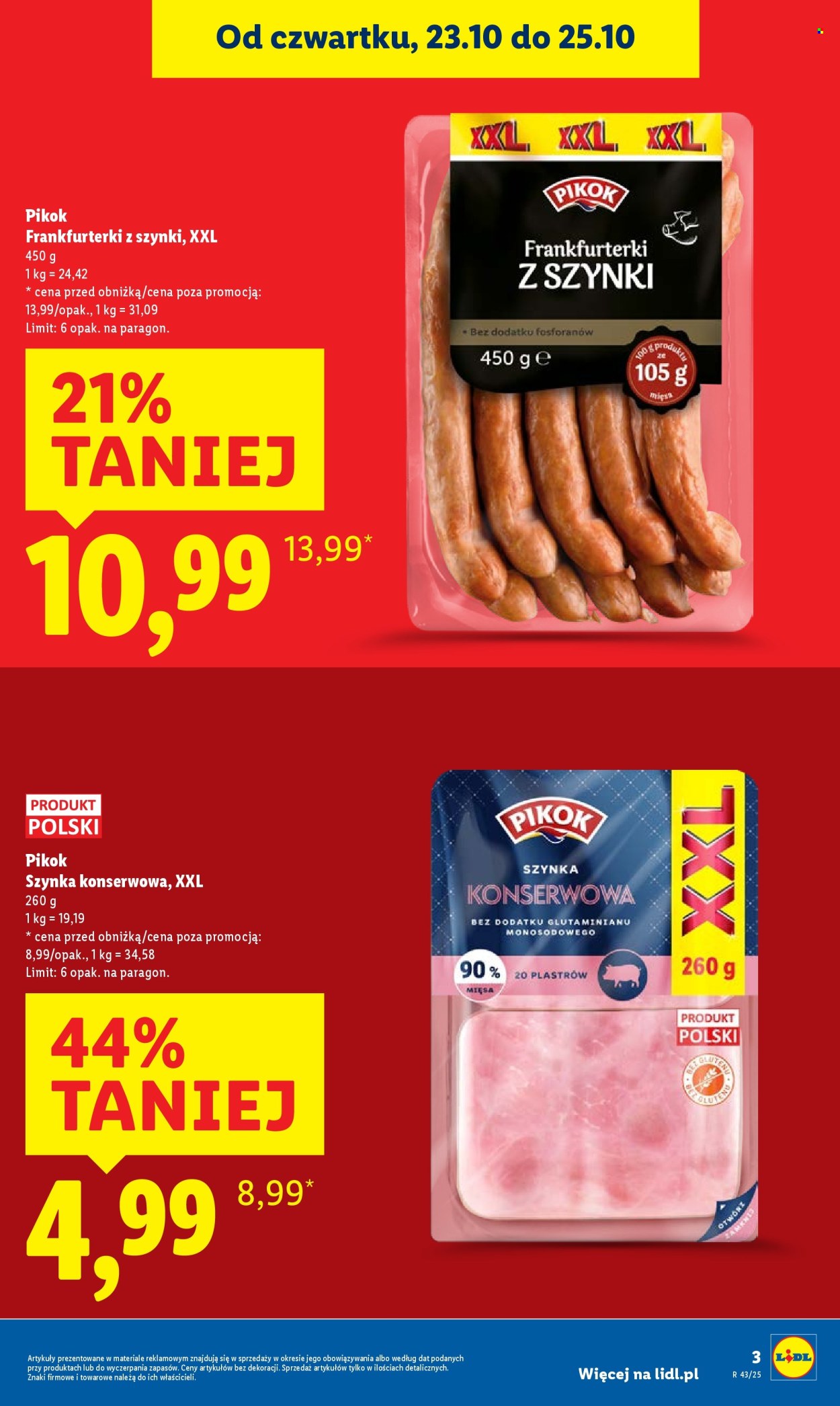 Gazetka Lidl - 23.10.2025 - 25.10.2025. Strona 3