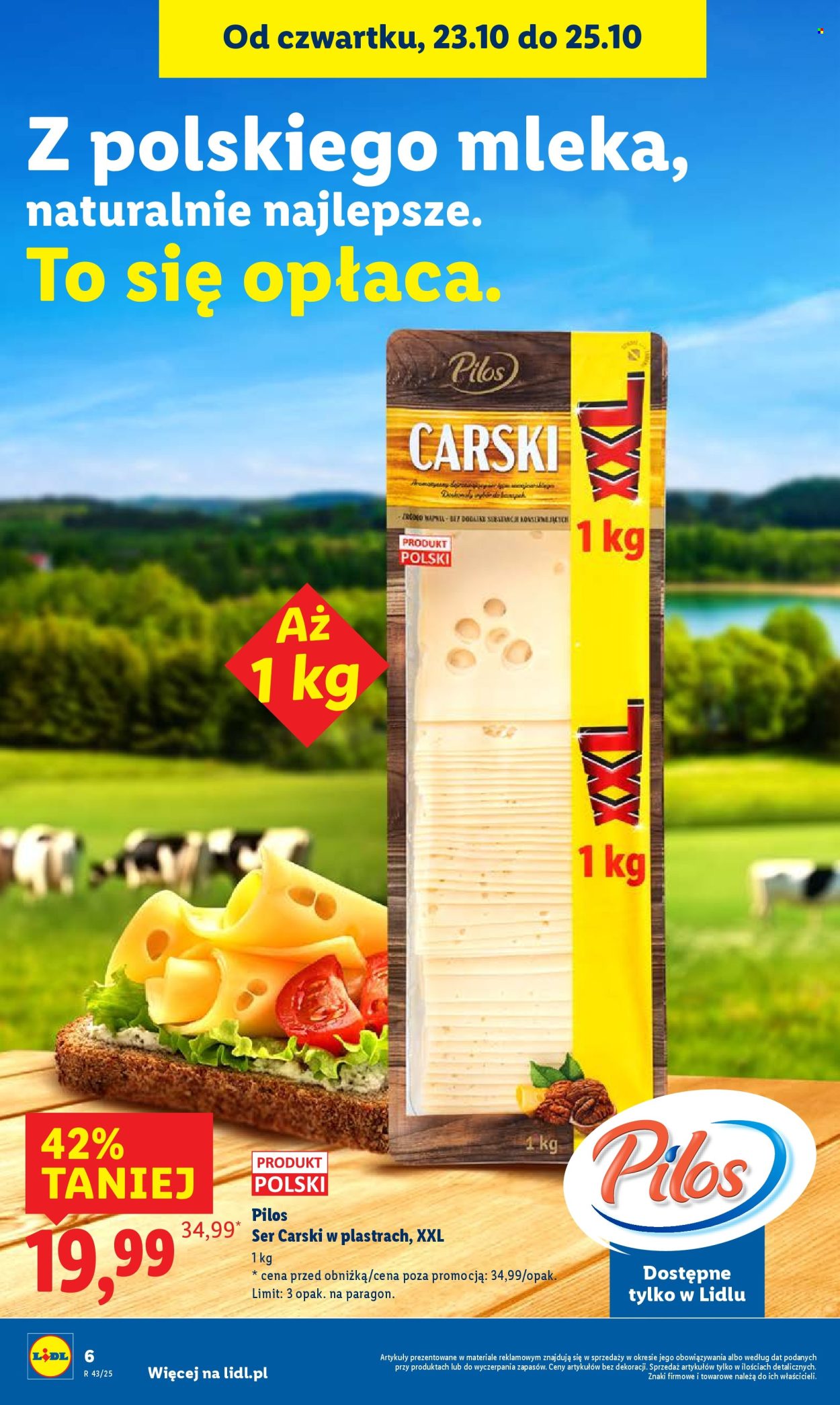 Gazetka Lidl - 23.10.2025 - 25.10.2025. Strona 6