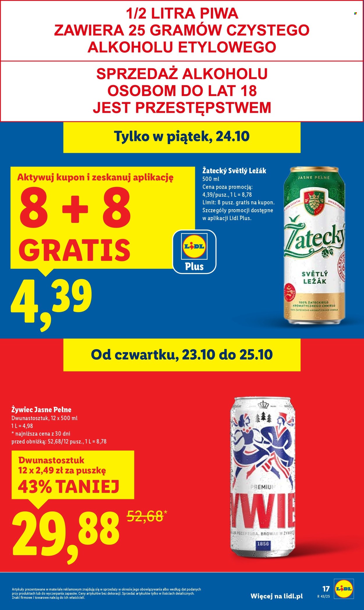 Gazetka Lidl - 23.10.2025 - 25.10.2025. Strona 17