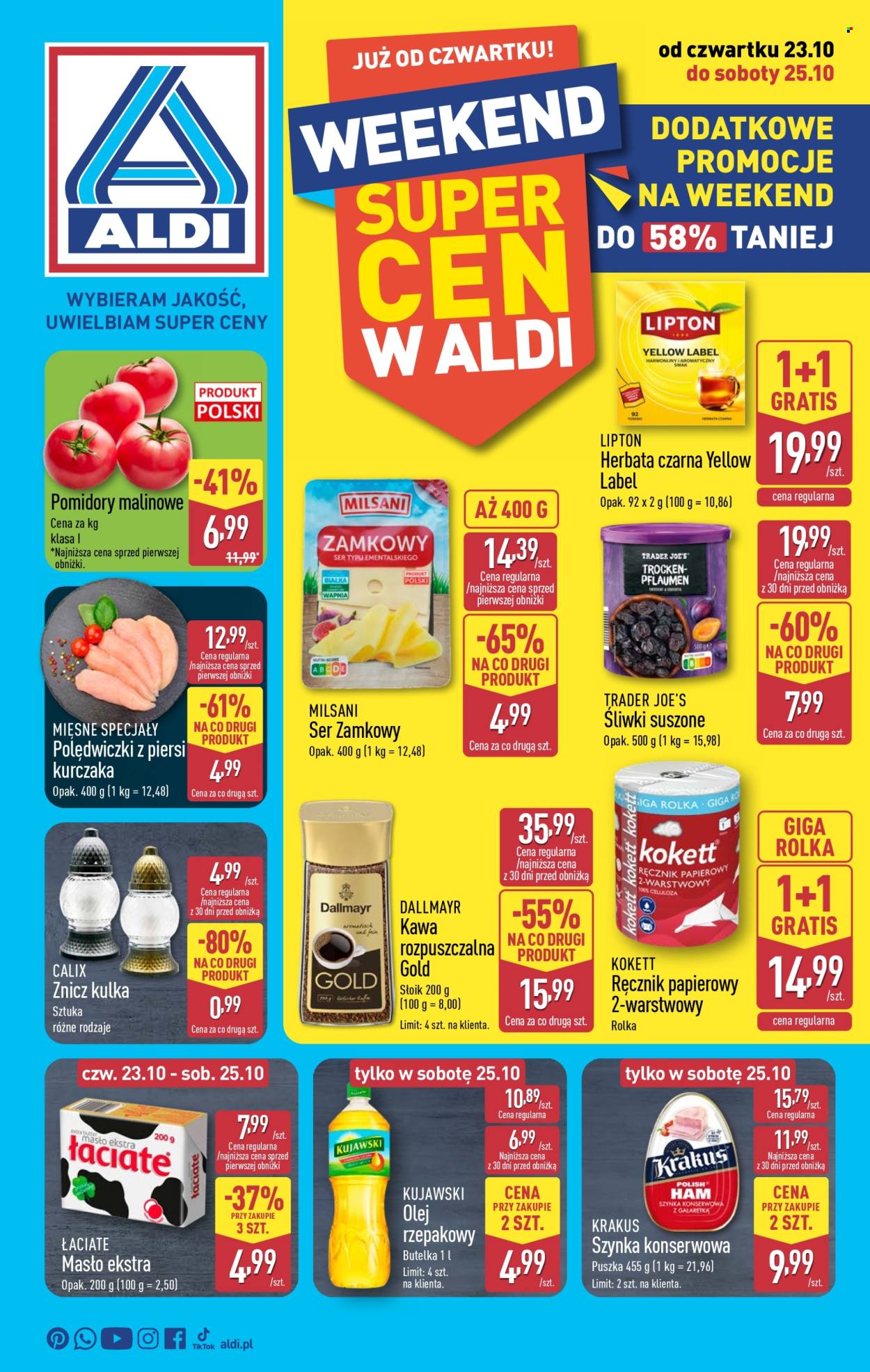 Gazetka ALDI - 23.10.2025 - 25.10.2025. Strona 1