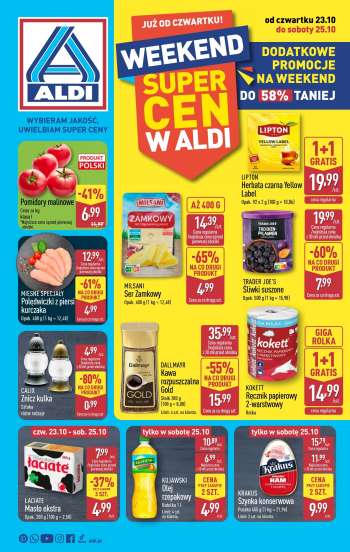 Gazetka ALDI - 23.10.2025 - 25.10.2025.