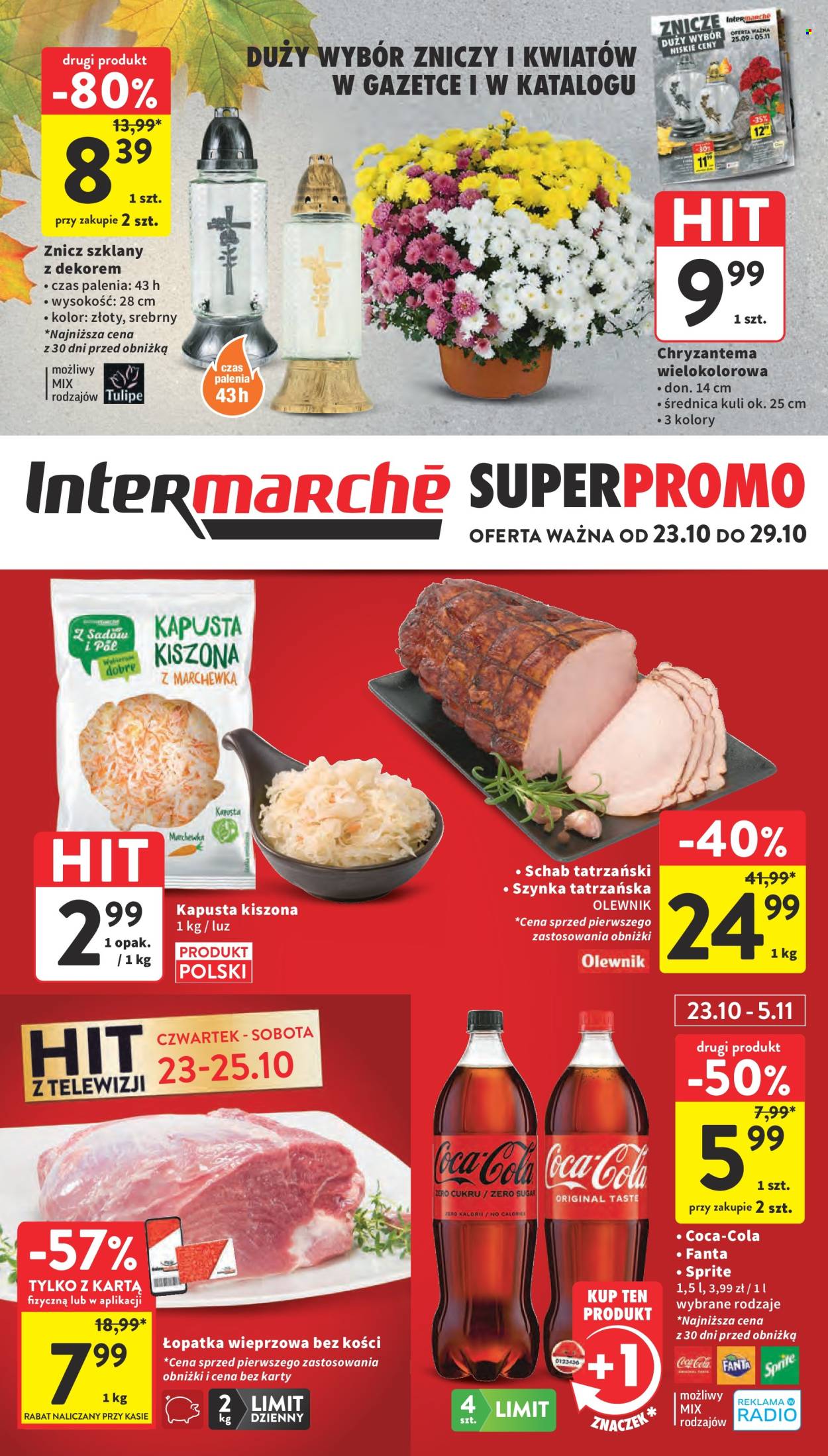 Gazetka Intermarché - 23.10.2025 - 29.10.2025. Strona 1