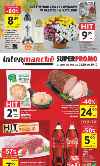 Gazetka Intermarché - 23.10.2025 - 29.10.2025.