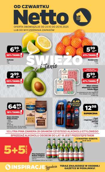 Gazetka Netto - 23.10.2025 - 25.10.2025.