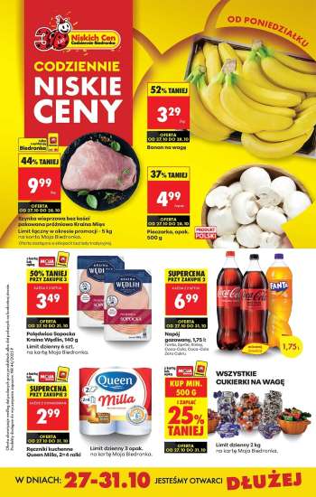 Gazetka Biedronka - 27.10.2025 - 31.10.2025.