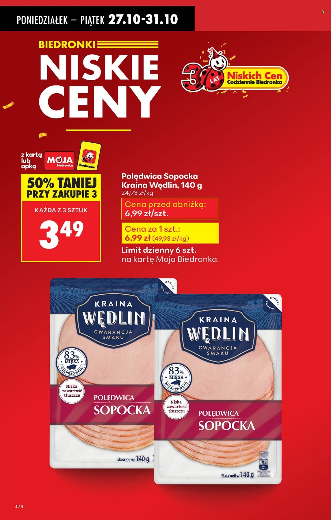 Gazetka Biedronka - 27.10.2025 - 31.10.2025. Strona 4
