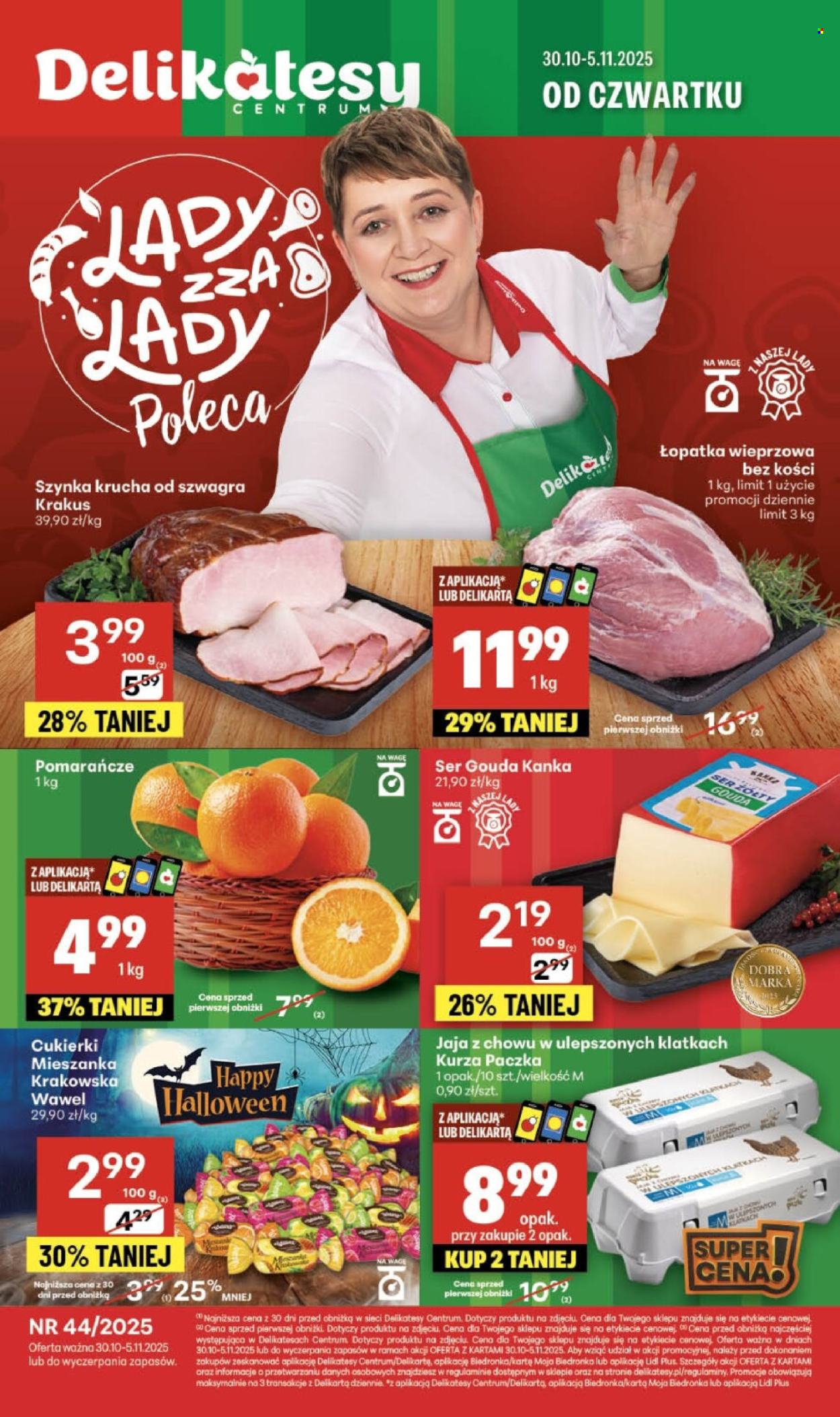 Gazetka Delikatesy Centrum - 30.10.2025 - 5.11.2025. Strona 1