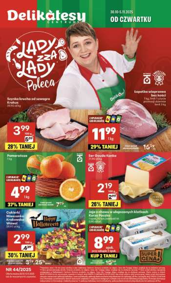 Gazetka Delikatesy Centrum - 30.10.2025 - 5.11.2025.