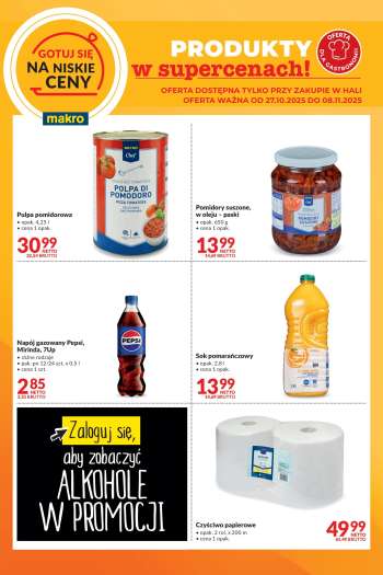 Gazetka Makro - 27.10.2025 - 8.11.2025.