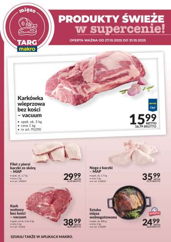 Gazetka Makro - 27.10.2025 - 31.10.2025.