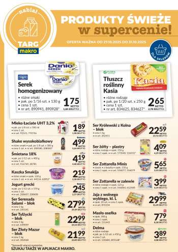 Gazetka Makro - 27.10.2025 - 31.10.2025.