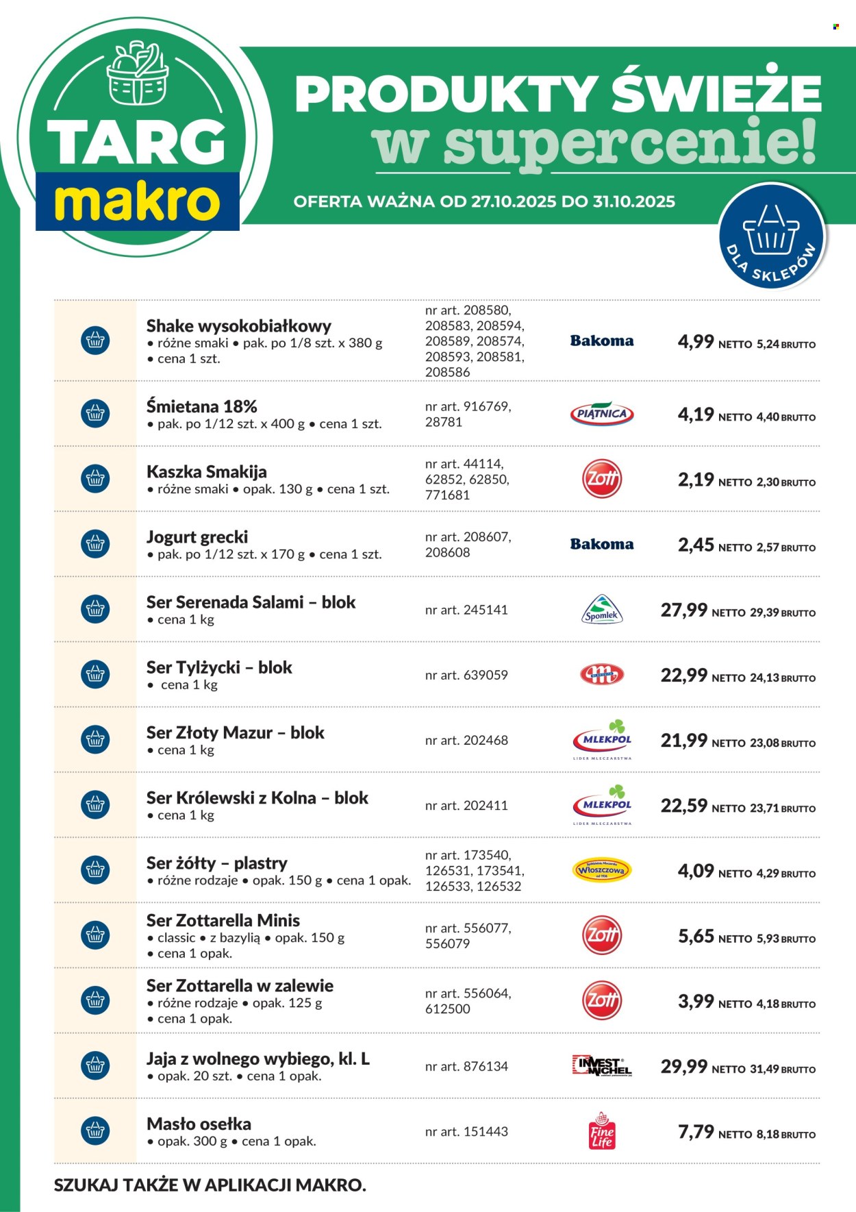 Gazetka Makro - 27.10.2025 - 31.10.2025. Strona 7