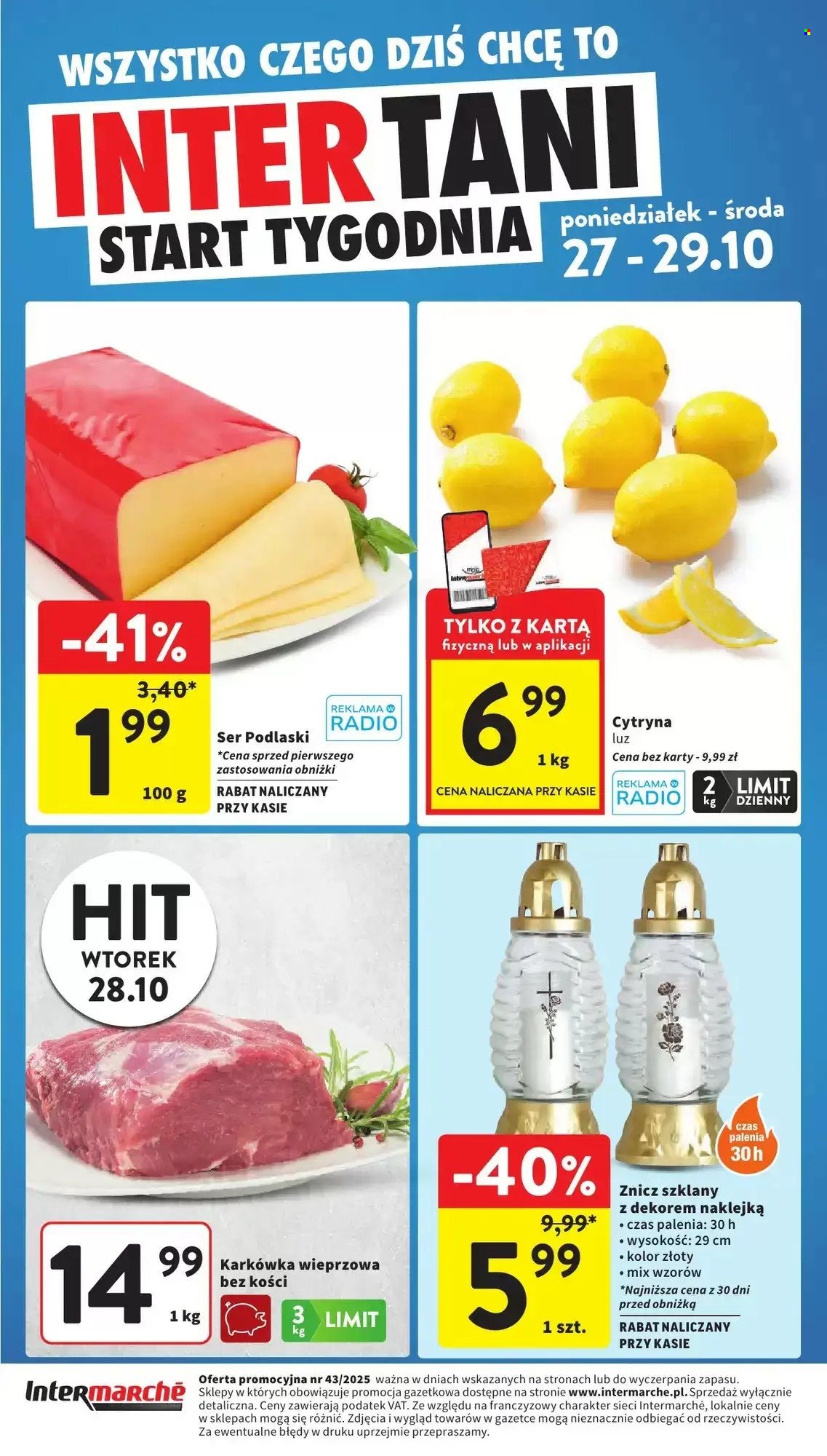 Gazetka Intermarché - 27.10.2025 - 29.10.2025. Strona 1
