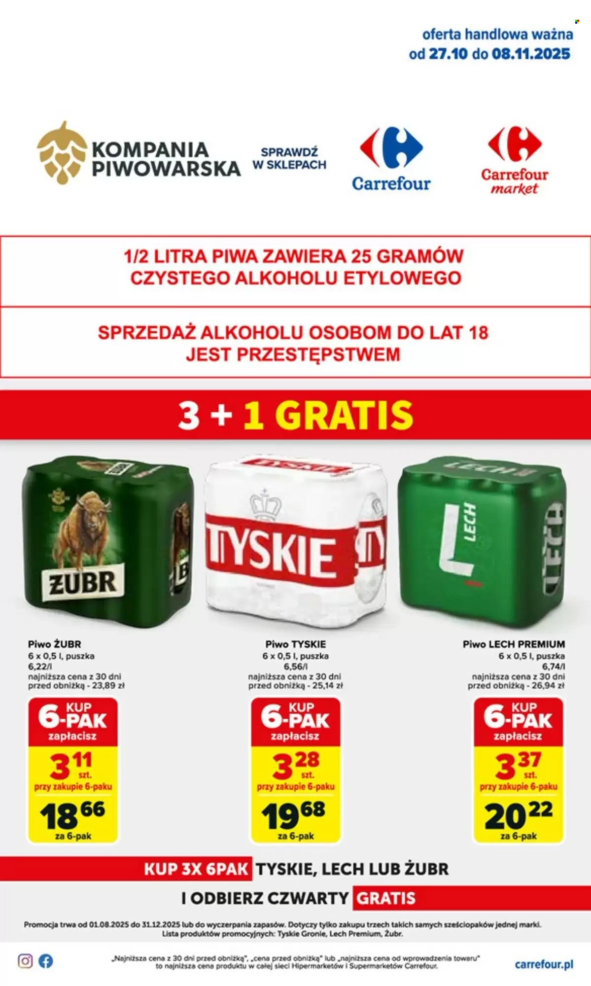 Gazetka Carrefour - 27.10.2025 - 8.11.2025. Strona 1