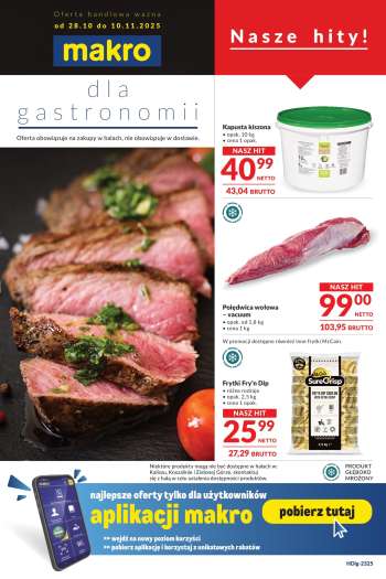 Gazetka Makro - 28.10.2025 - 10.11.2025.