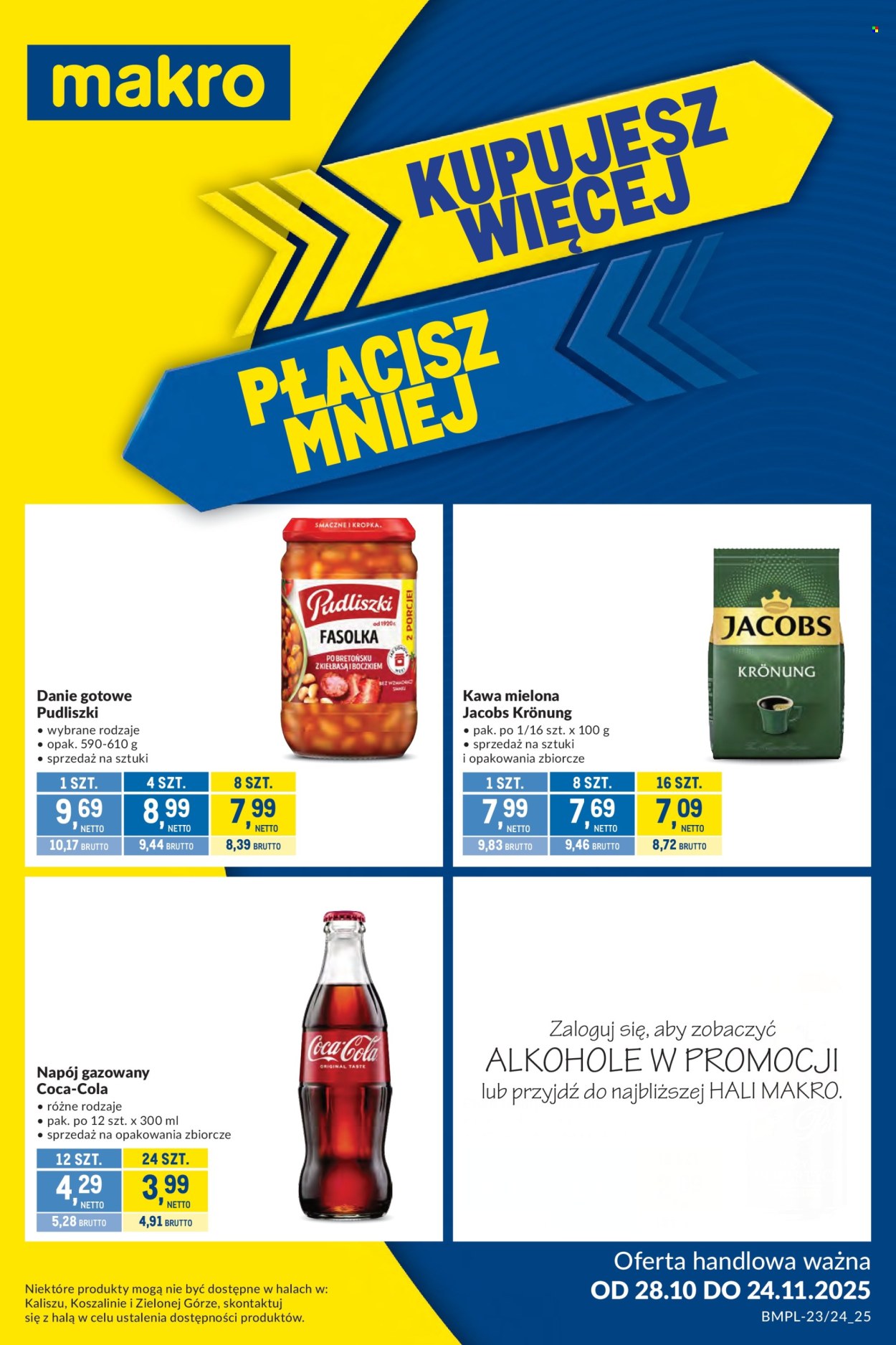 Gazetka Makro - 28.10.2025 - 24.11.2025. Strona 1