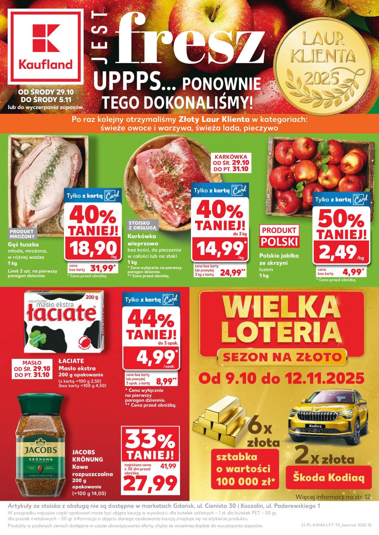 Gazetka Kaufland - 29.10.2025 - 5.11.2025. Strona 1