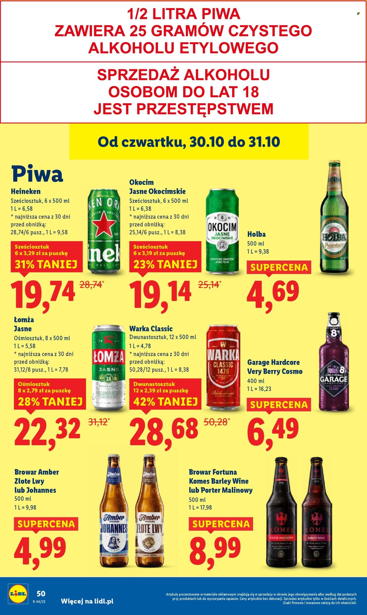 Gazetka Lidl - 30.10.2025 - 31.10.2025. Strona 52