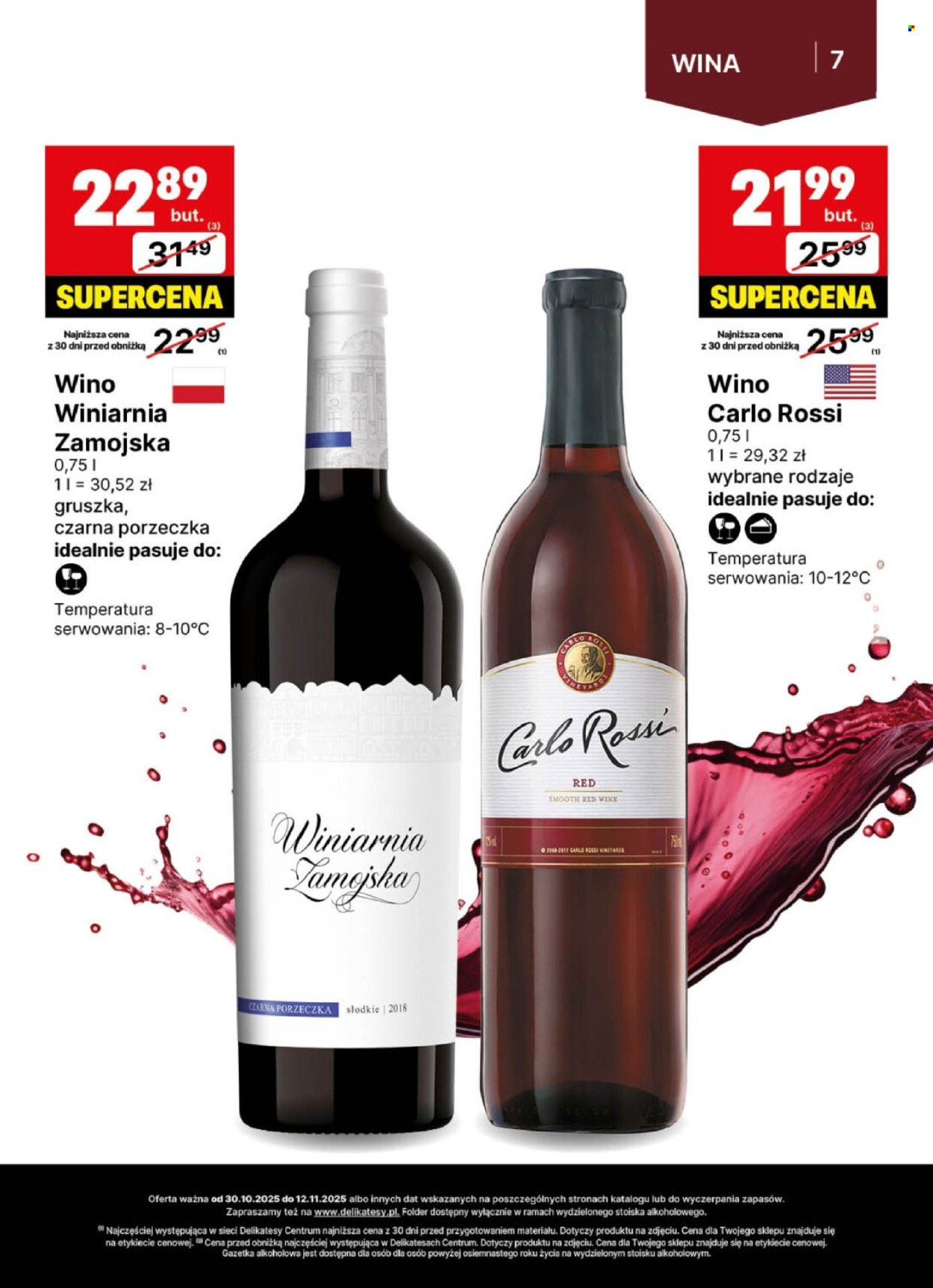 Gazetka Delikatesy Centrum - 30.10.2025 - 12.11.2025. Strona 7