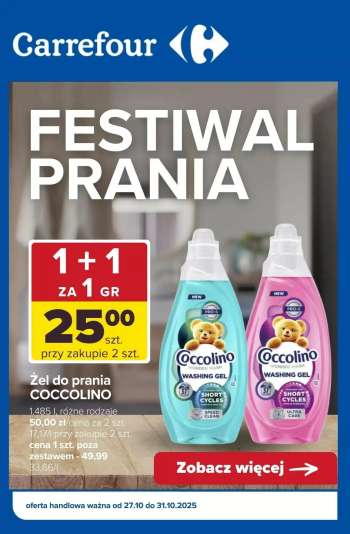 Gazetka Carrefour - 27.10.2025 - 31.10.2025.