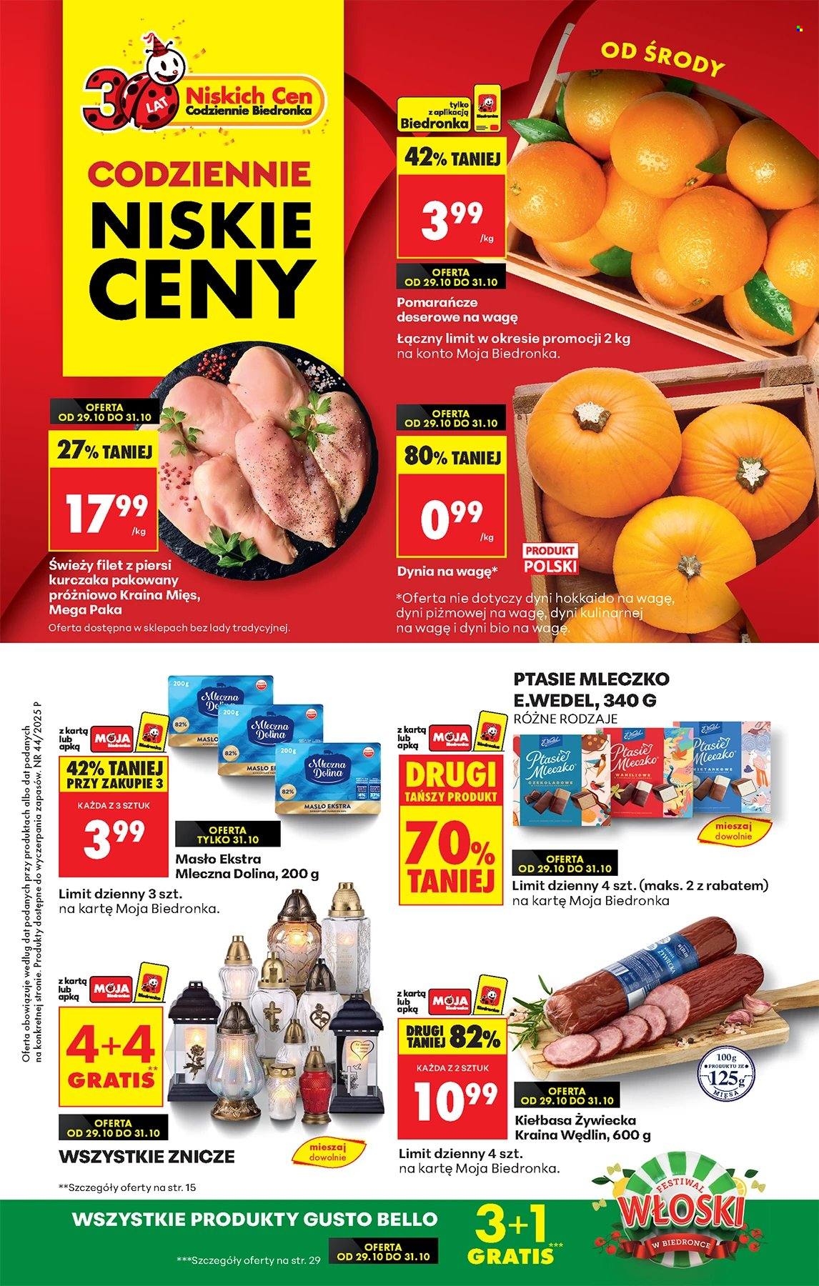 Gazetka Biedronka - 29.10.2025 - 5.11.2025. Strona 1