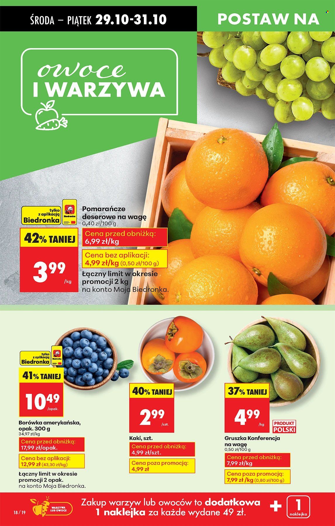 Gazetka Biedronka - 29.10.2025 - 5.11.2025. Strona 18