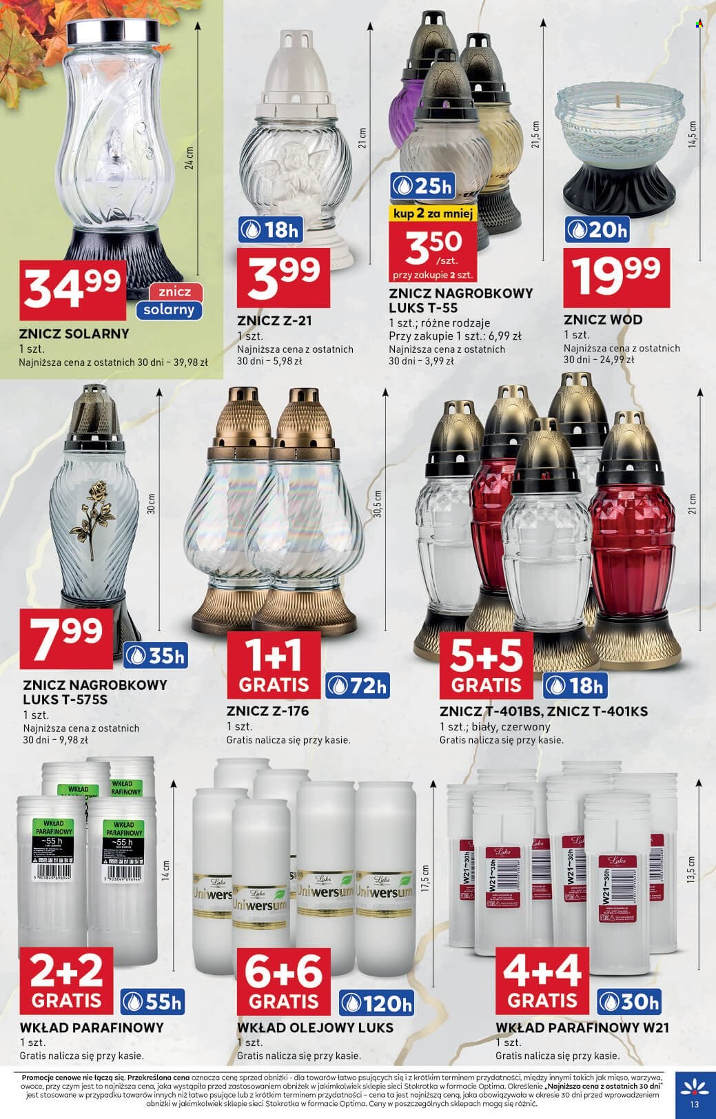 Gazetka Stokrotka Optima - 30.10.2025 - 5.11.2025. Strona 13
