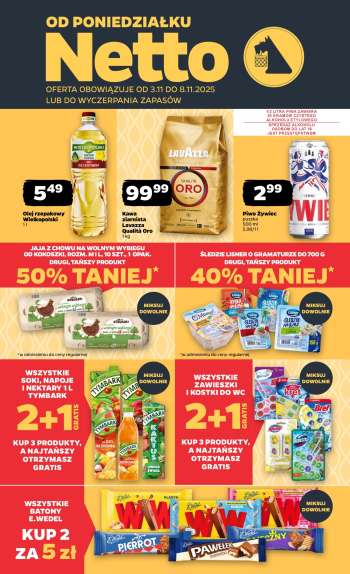 Gazetka Netto - 3.11.2025 - 8.11.2025.