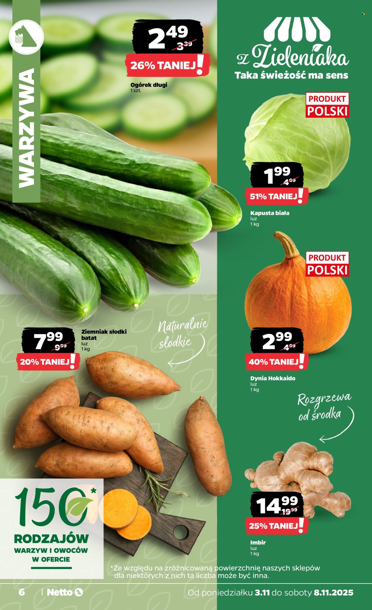 Gazetka Netto - 3.11.2025 - 8.11.2025. Strona 6