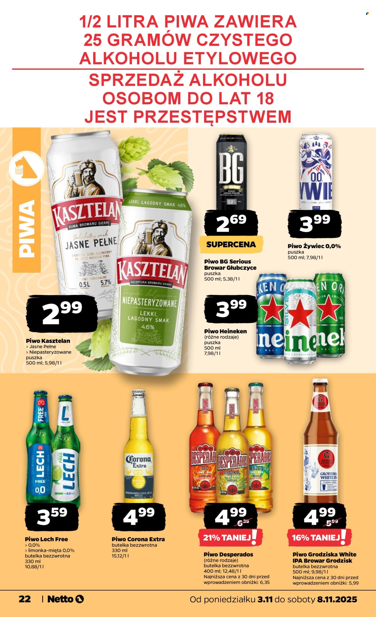 Gazetka Netto - 3.11.2025 - 8.11.2025. Strona 22