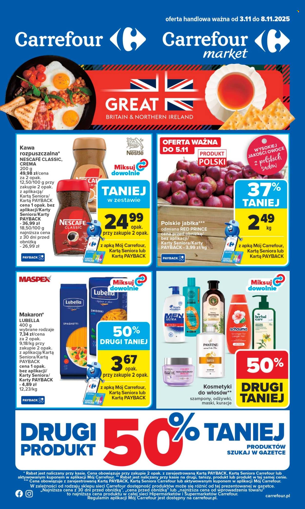 Gazetka Carrefour - 3.11.2025 - 8.11.2025. Strona 1