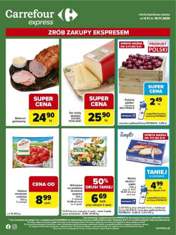Gazetka Carrefour Express - 4.11.2025 - 10.11.2025.