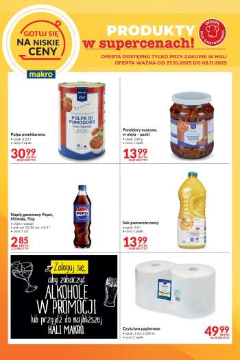 Gazetka Makro - 27.10.2025 - 8.11.2025.