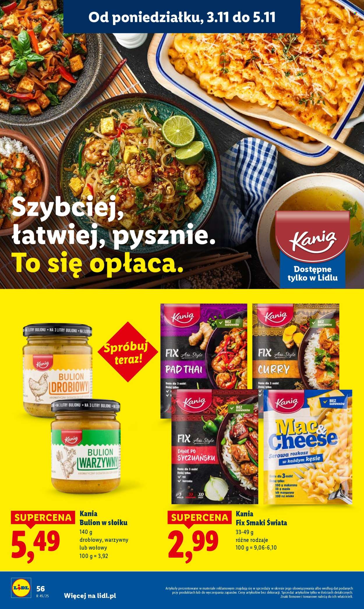 Gazetka Lidl - 3.11.2025 - 5.11.2025. Strona 58