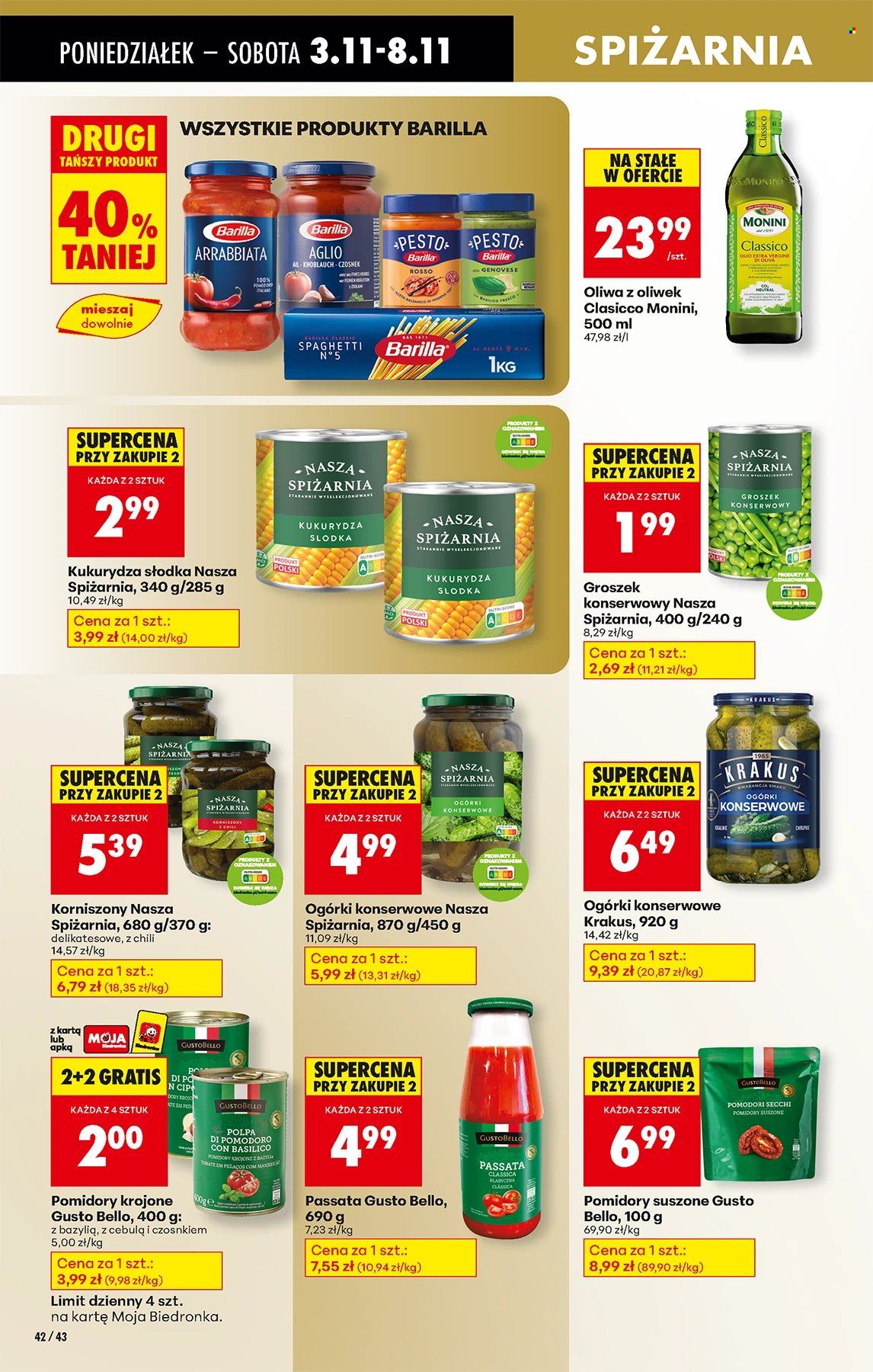 Gazetka Biedronka - 3.11.2025 - 8.11.2025. Strona 42