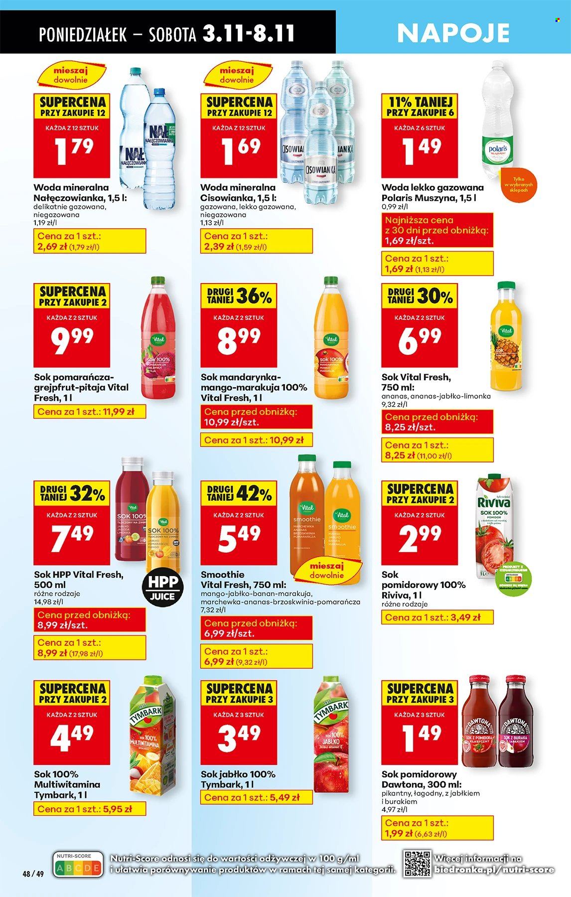 Gazetka Biedronka - 3.11.2025 - 8.11.2025. Strona 48