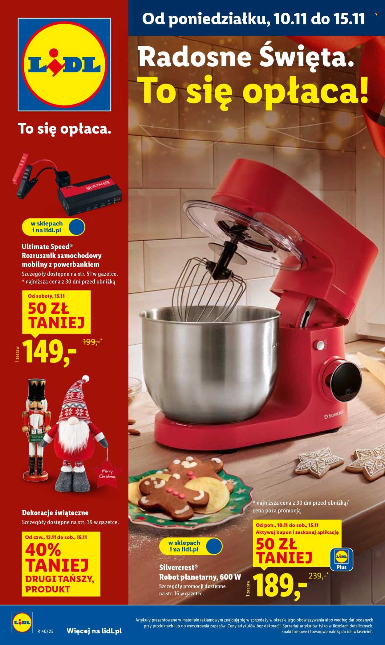 Gazetka Lidl - 10.11.2025 - 15.11.2025. Strona 1
