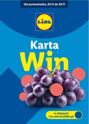 Gazetka Lidl - 3.11.2025 - 29.11.2025.