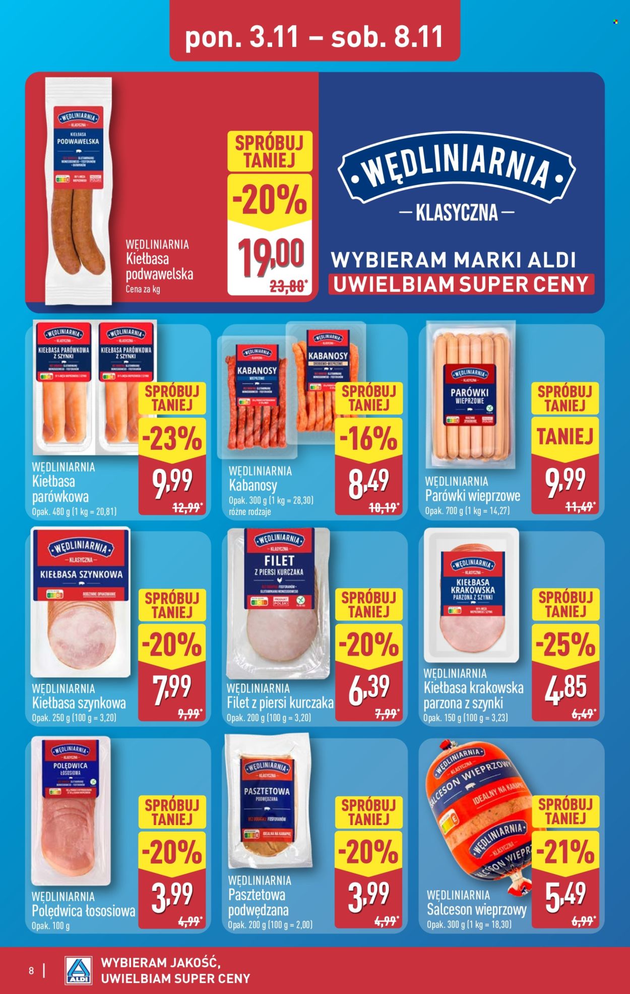 Gazetka ALDI - 3.11.2025 - 8.11.2025. Strona 8