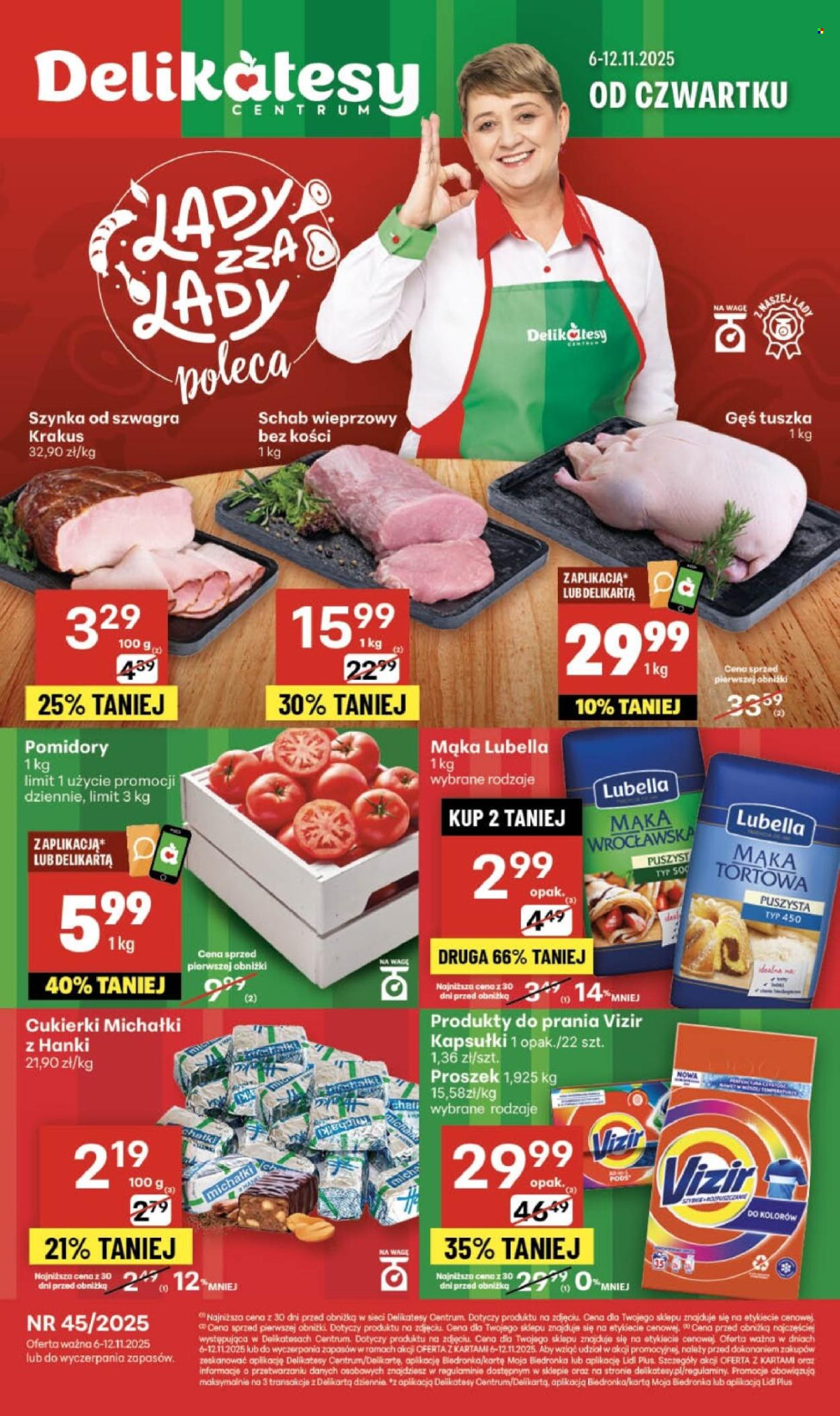 Gazetka Delikatesy Centrum - 6.11.2025 - 12.11.2025. Strona 1