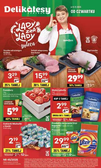 Gazetka Delikatesy Centrum - 6.11.2025 - 12.11.2025.