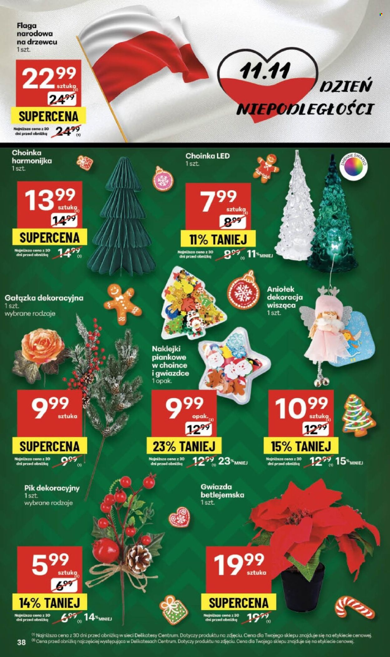 Gazetka Delikatesy Centrum - 6.11.2025 - 12.11.2025. Strona 38