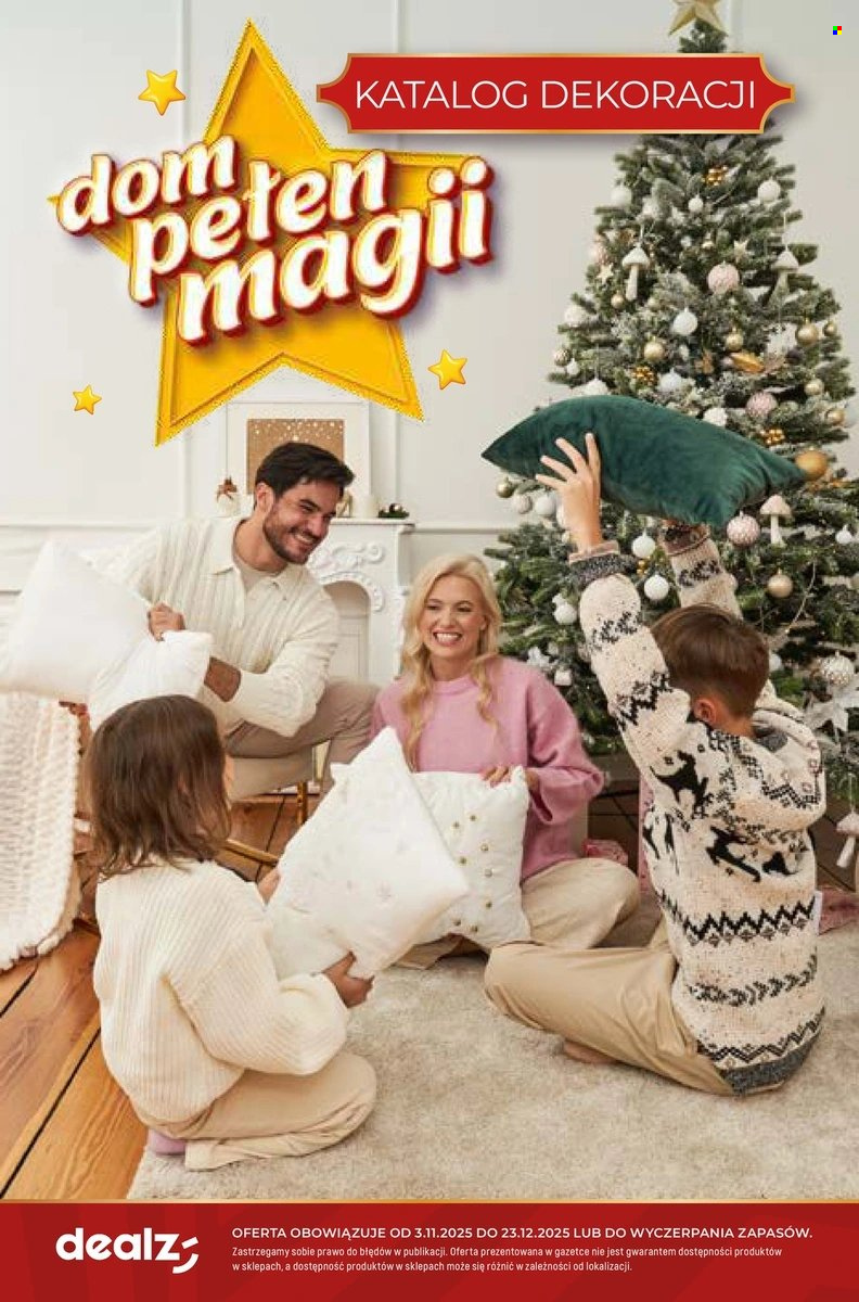 Gazetka Dealz - 3.11.2025 - 23.12.2025. Strona 1