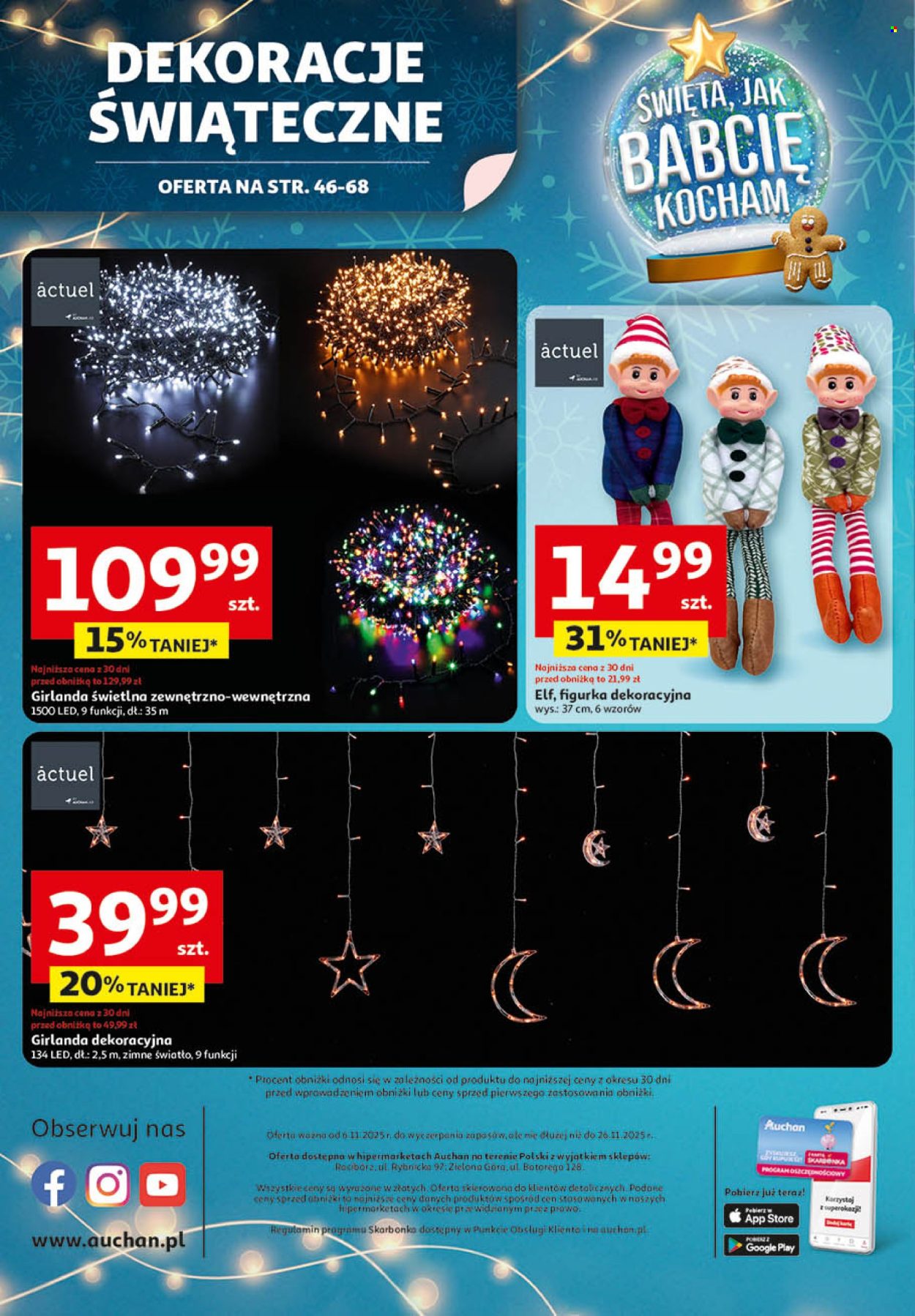 Gazetka Auchan - 6.11.2025 - 26.11.2025. Strona 69
