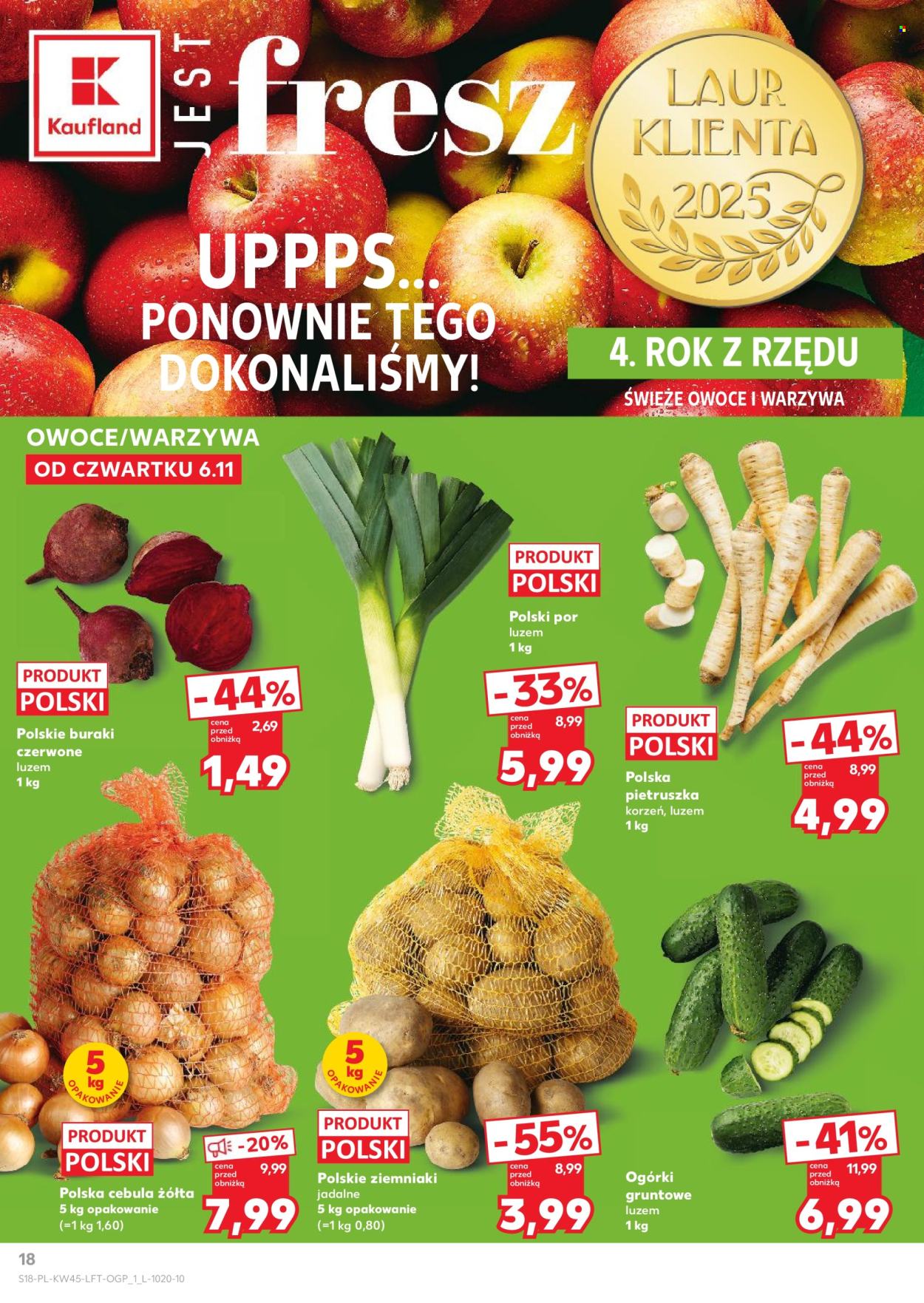 Gazetka Kaufland - 6.11.2025 - 12.11.2025. Strona 18