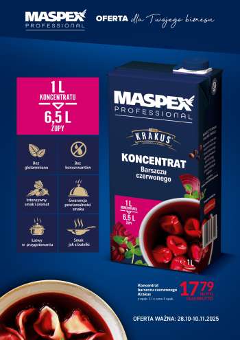 Gazetka Makro - 28.10.2025 - 10.11.2025.