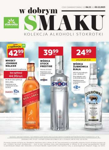 Gazetka Stokrotka Supermarket - 6.11.2025 - 3.12.2025.