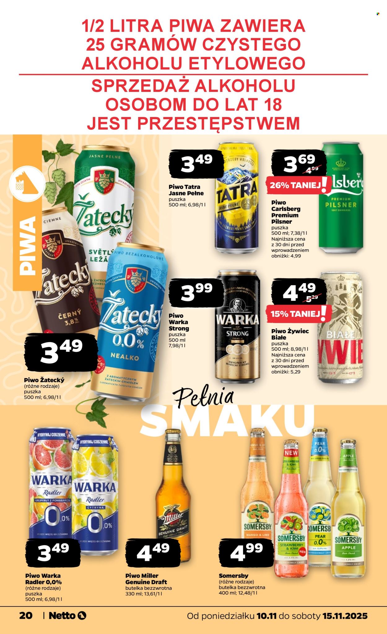 Gazetka Netto - 10.11.2025 - 15.11.2025. Strona 20