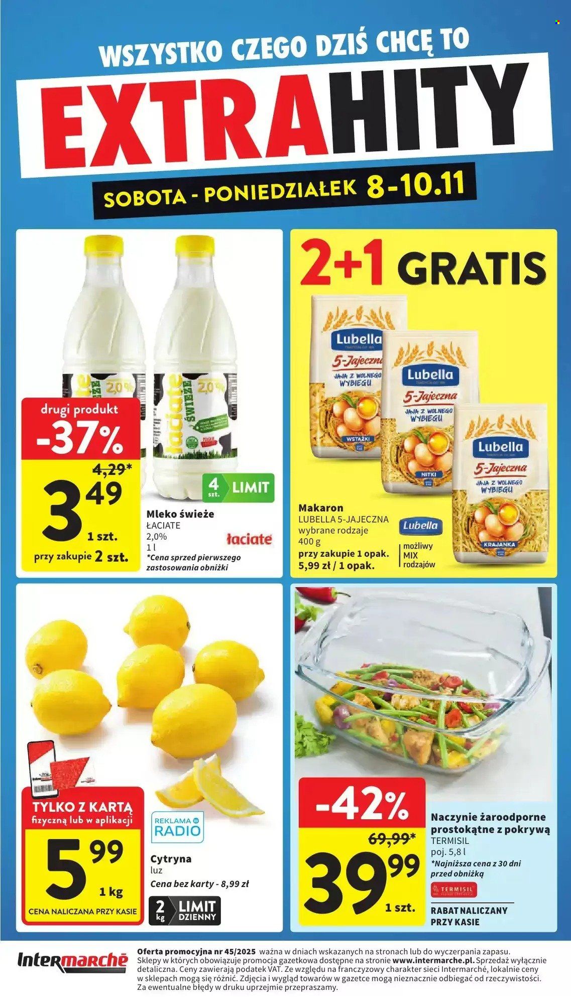 Gazetka Intermarché - 8.11.2025 - 10.11.2025. Strona 1