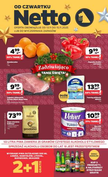 Gazetka Netto - 13.11.2025 - 15.11.2025.